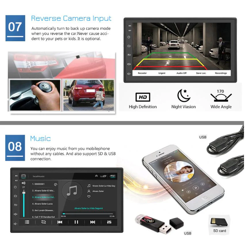 Car Stereo System Double Din with GPS - Image 7