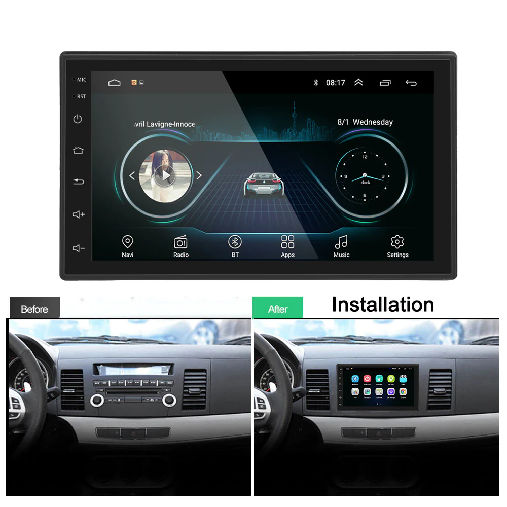 Car Stereo System Touch Screen with GPS + Reverse camera - Image 7