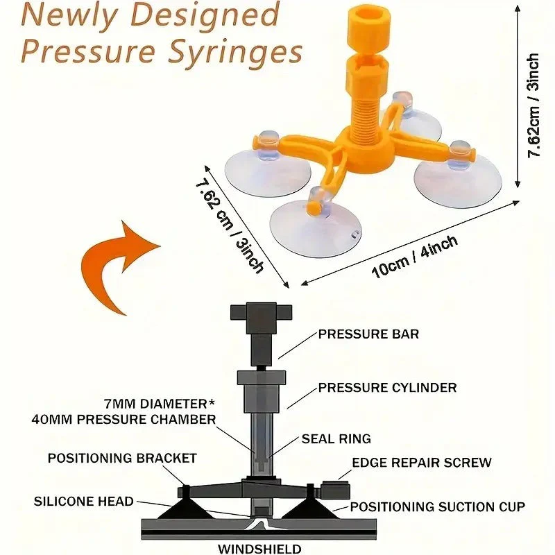 Car Windshield Repair Kit Windscreen Repair - Image 5