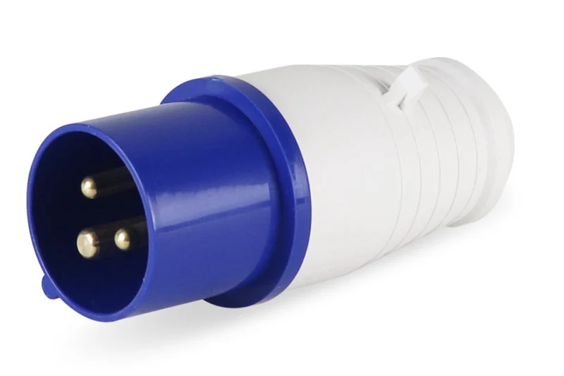 Caravan lead connector plug (Male) 16A IP44 - Image 3