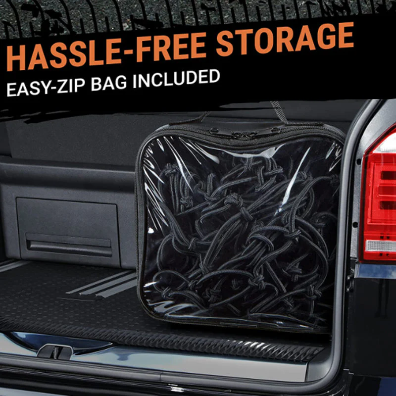 Cargo Net for Roof Rack Heavy-Duty Mesh Square Elasticated Bungee Netting - Image 6