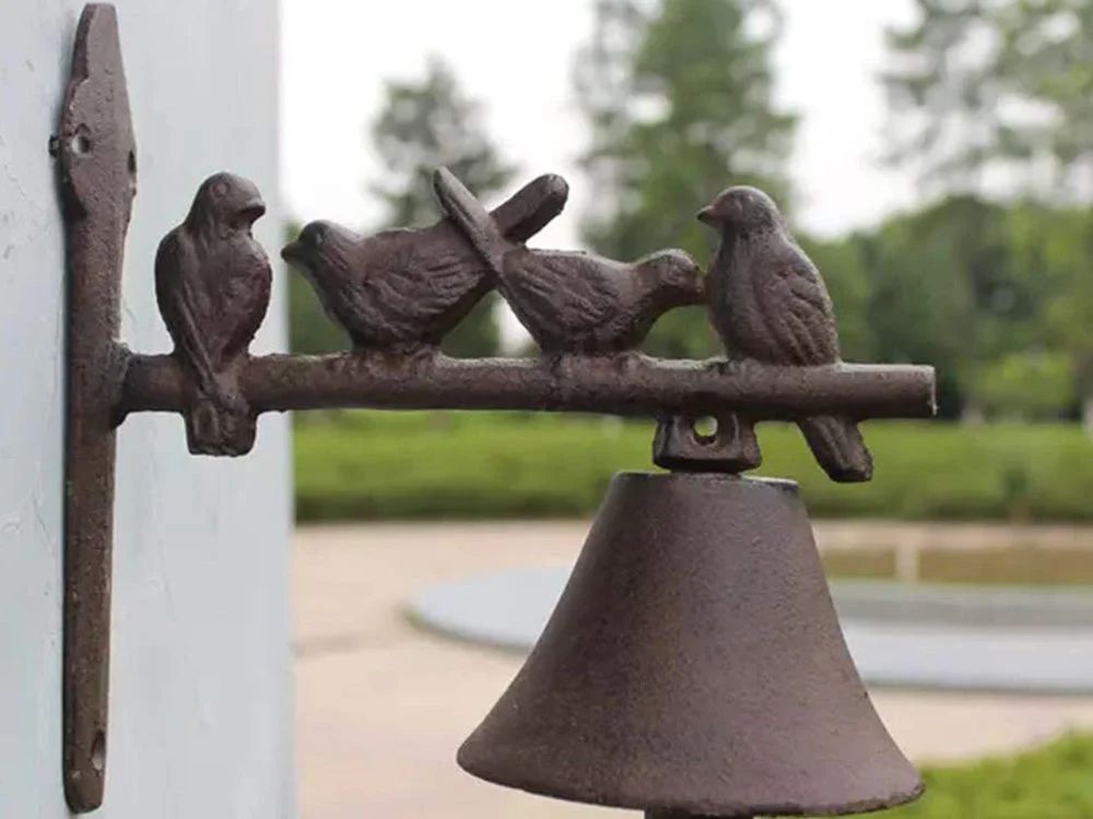 Cast Iron Birds Doorbell - Image 2