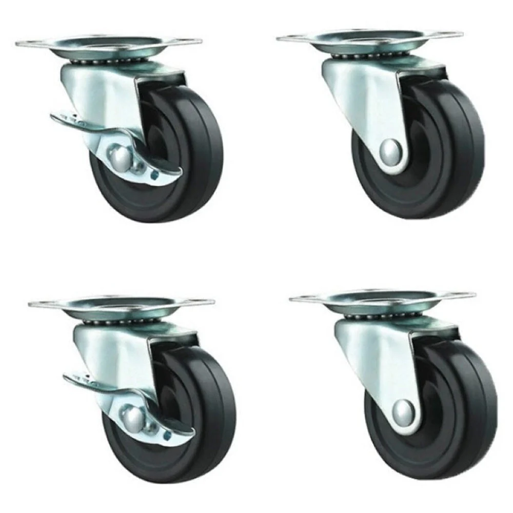 Caster Wheels Trolley Wheels Kit