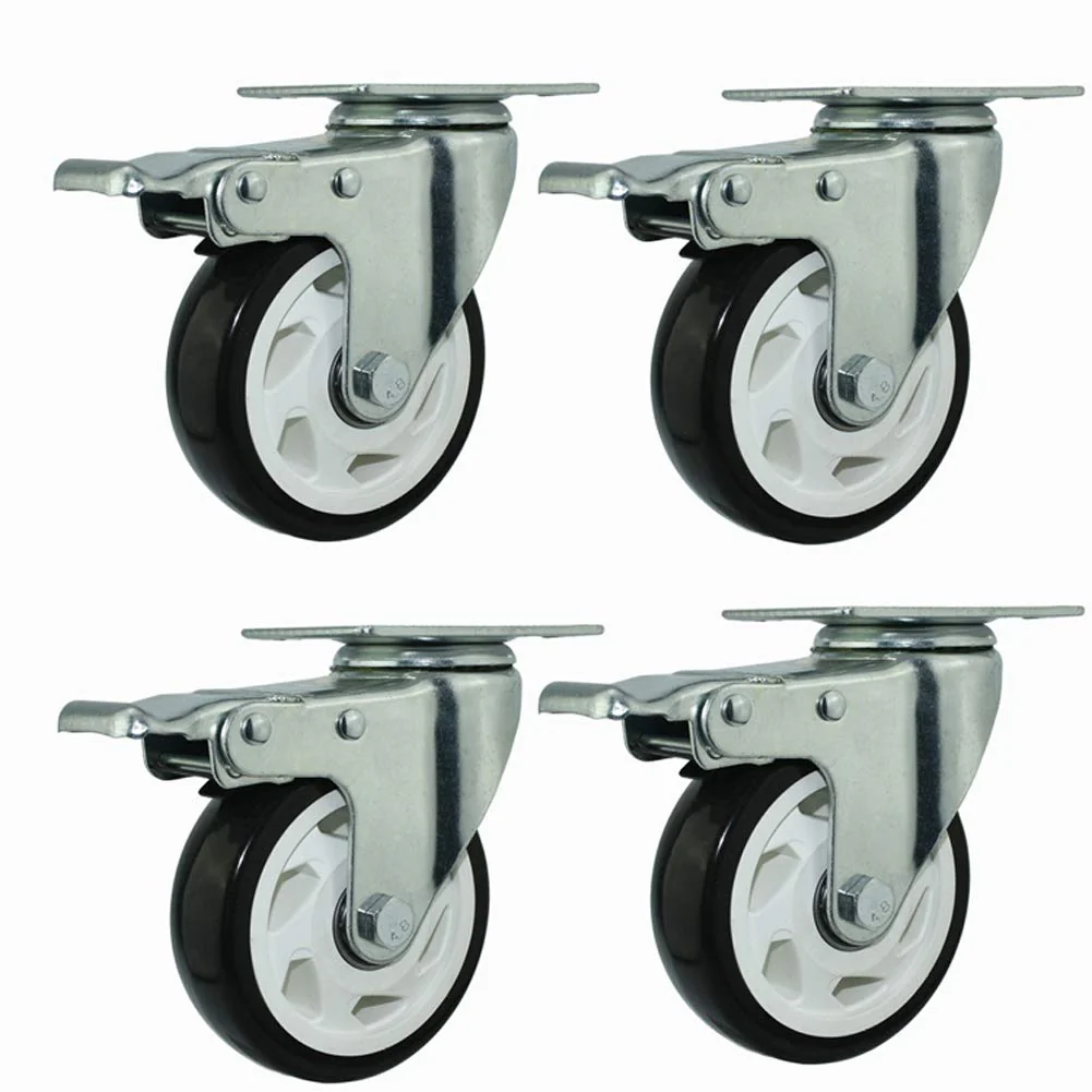 Castor Trolley Wheel with Brake - Image 13