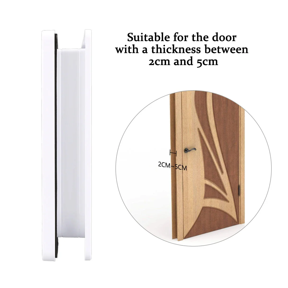 Cat Door 4 Ways Round Lockable Pet Dog Flap Cat Door - Image 12