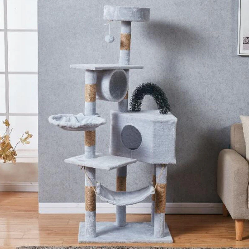 Cat Toys Pet Cat Tower Condo Cat Tower 150 CM Promo - Image 4