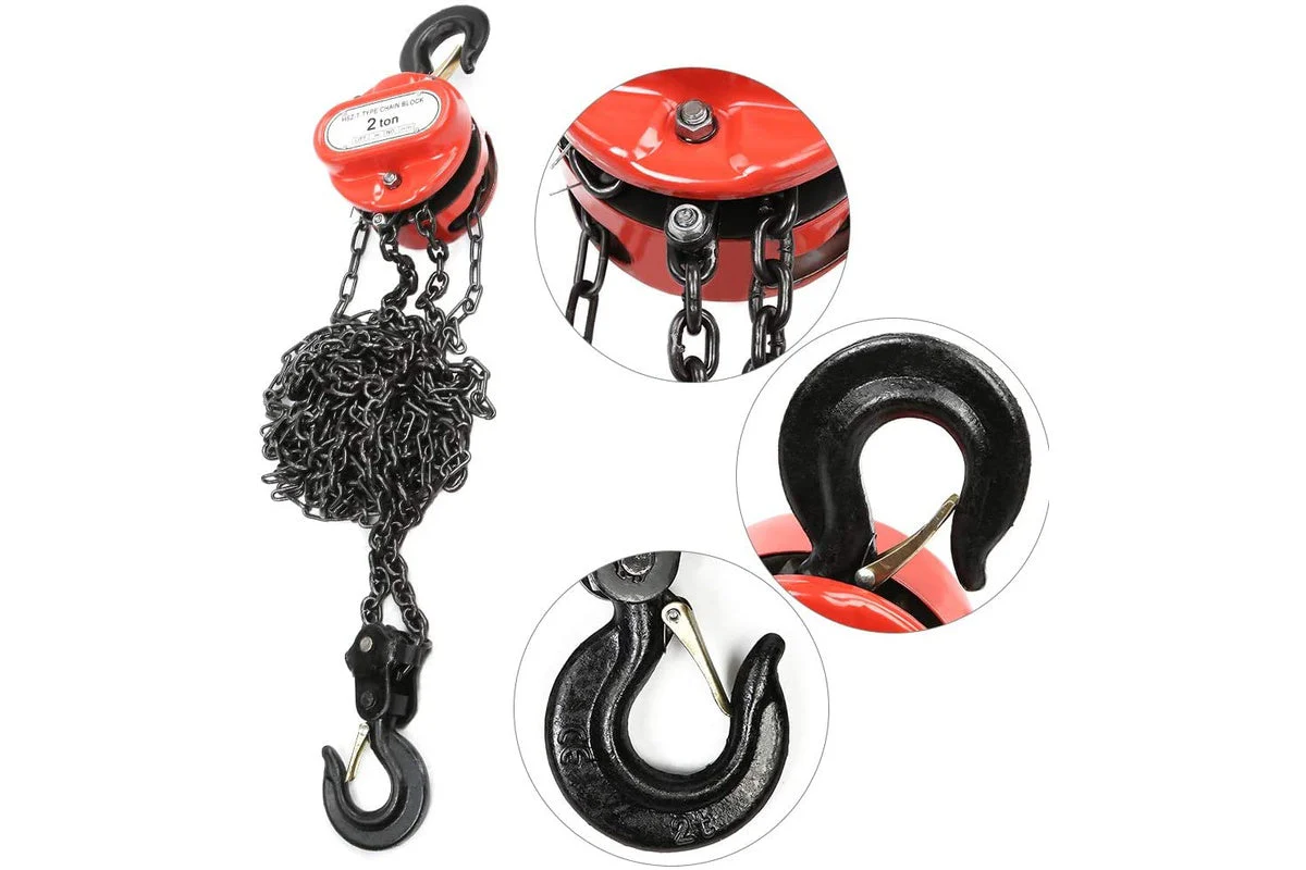 Chain Block Tackle Hoist 3M 2T - Image 3