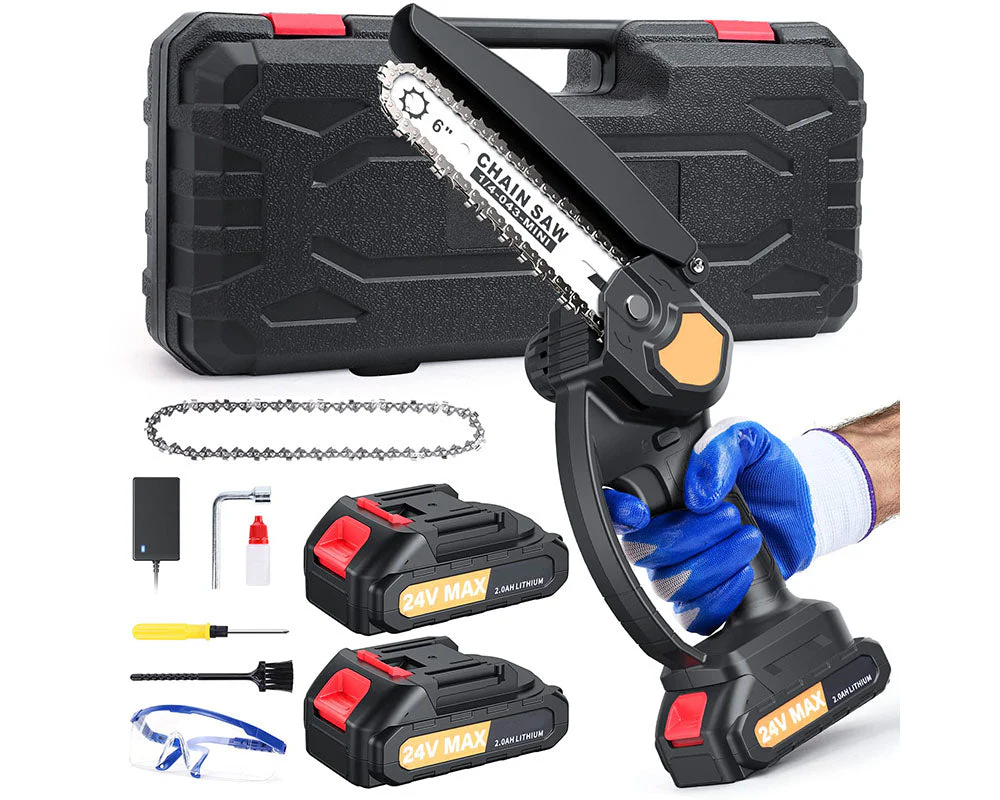 Chainsaw 6 inch Cordless Mini Chain saw - Image 2