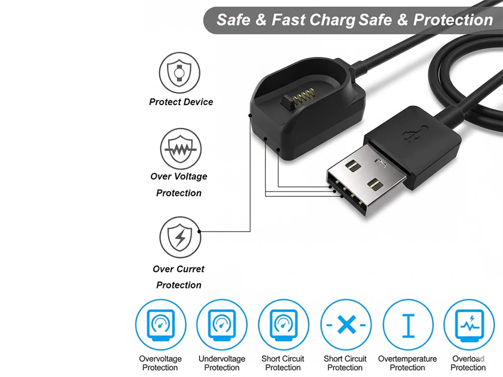 Charger Cable for Plantronics Voyager Legend - Image 7