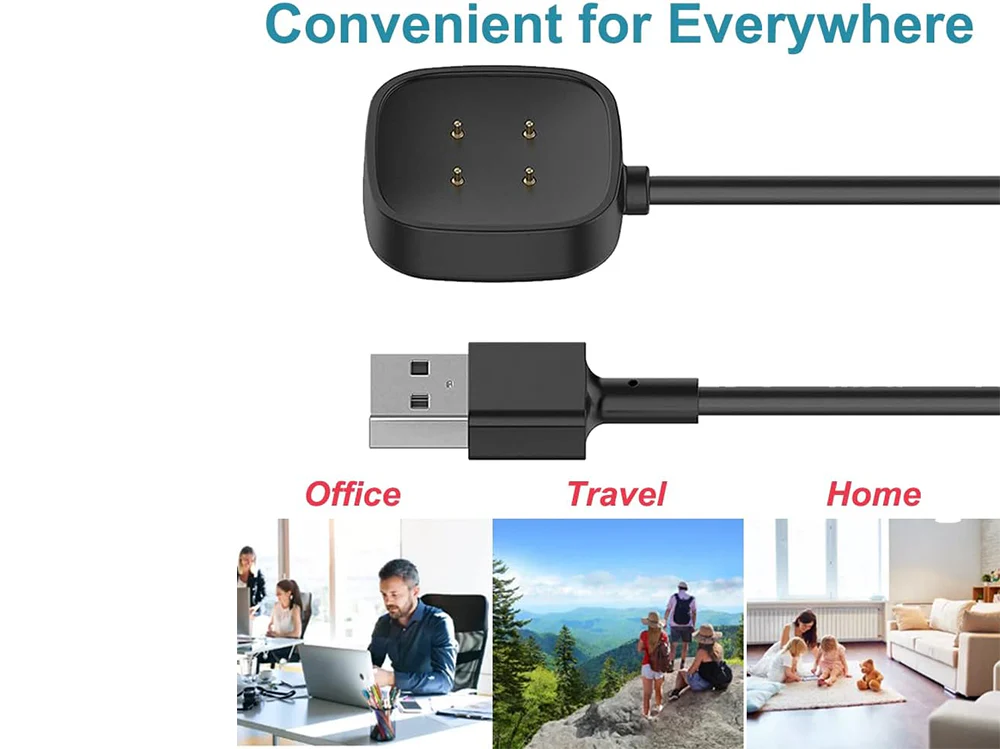Charging Cable for Fitbit Sense 1/2 & Fitbit Versa 3/4 - Image 13