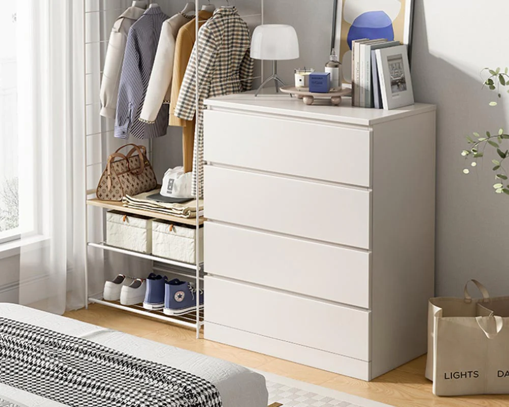 Chest of Drawers Tallboy 4 Drawers Tall Boy - Image 5