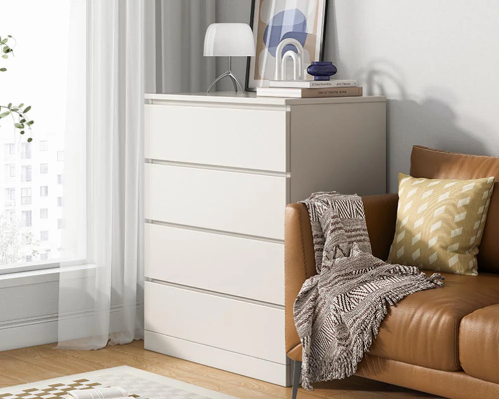 Chest of Drawers Tallboy 4 Drawers Tall Boy - Image 8