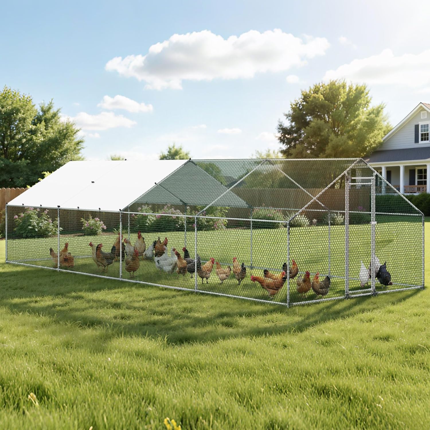 Outdoor Chicken Coop 8Mx3Mx2M - Image 7