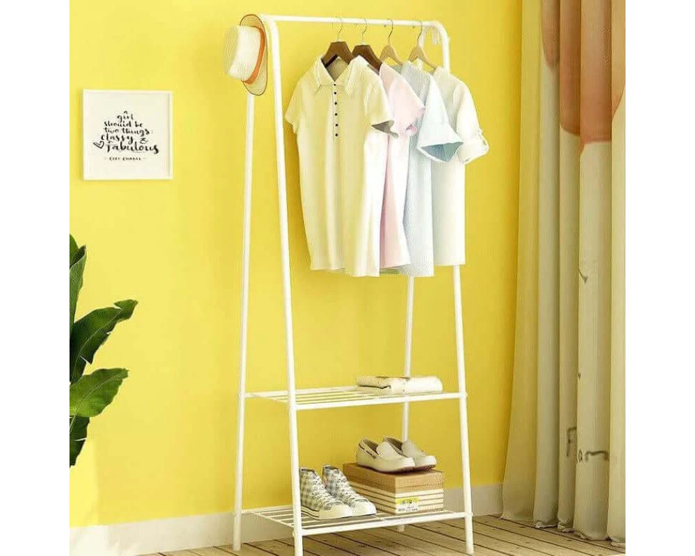 Cloth Rack Garment Rack Coat Shoes Organizer - Image 9