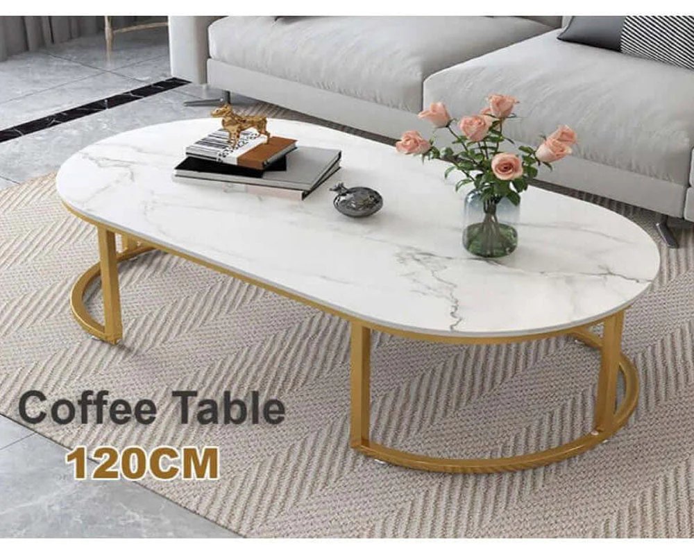 Coffee Table Marble texture Top - Image 2