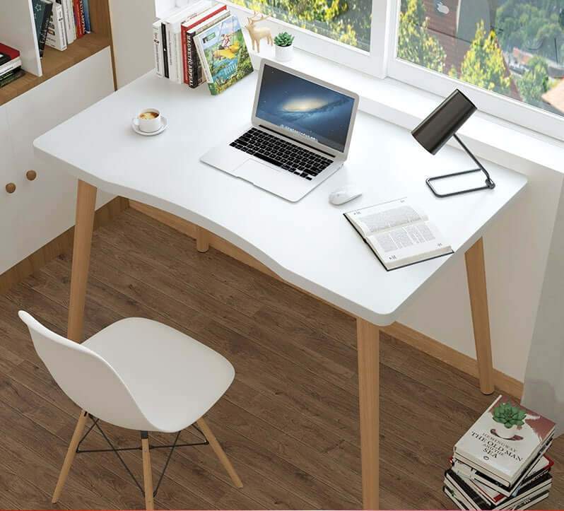 Computer Desk Study Desk Office Desk Modern Wooden Design - Image 3