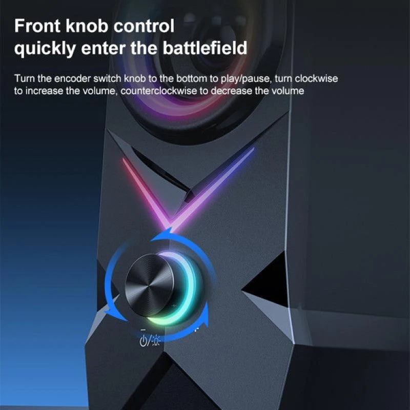 Computer Wireless Speaker Bluetooth Speaker Desktop - Image 10