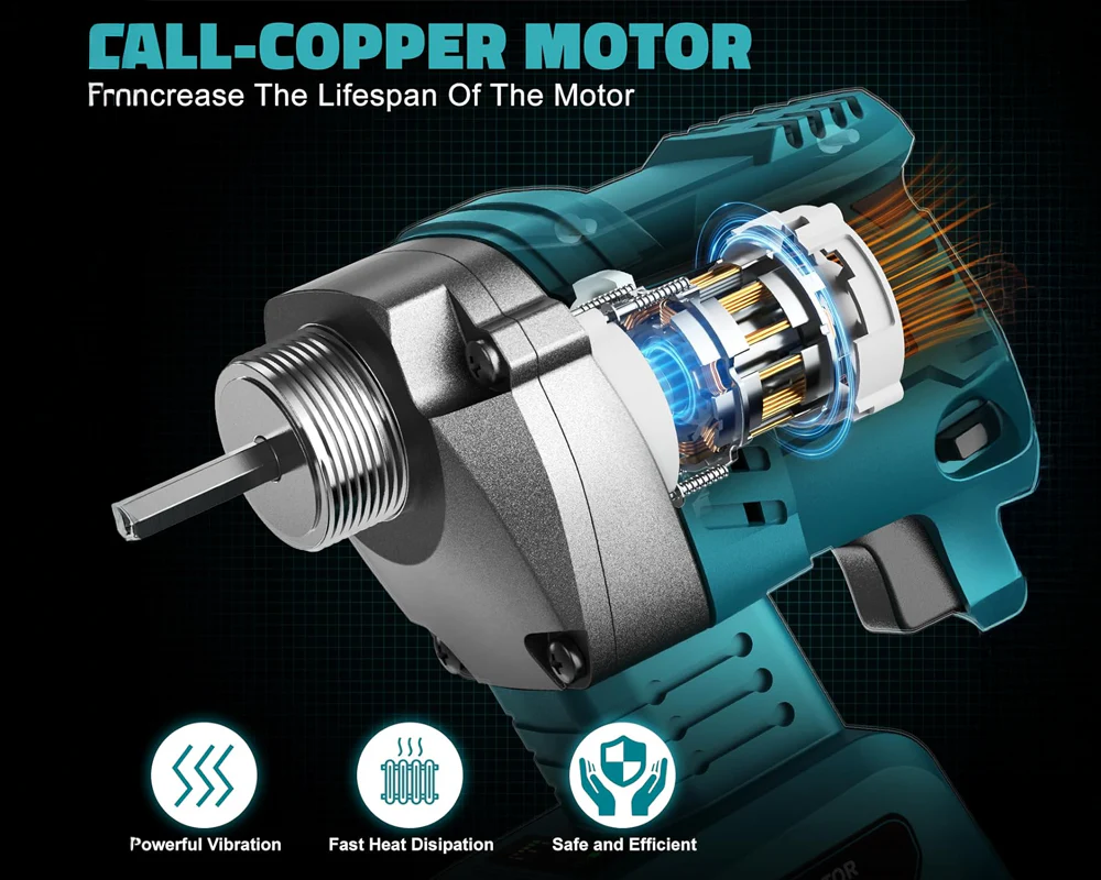 Concrete Vibrator 600W - Makita Compitable - Image 5