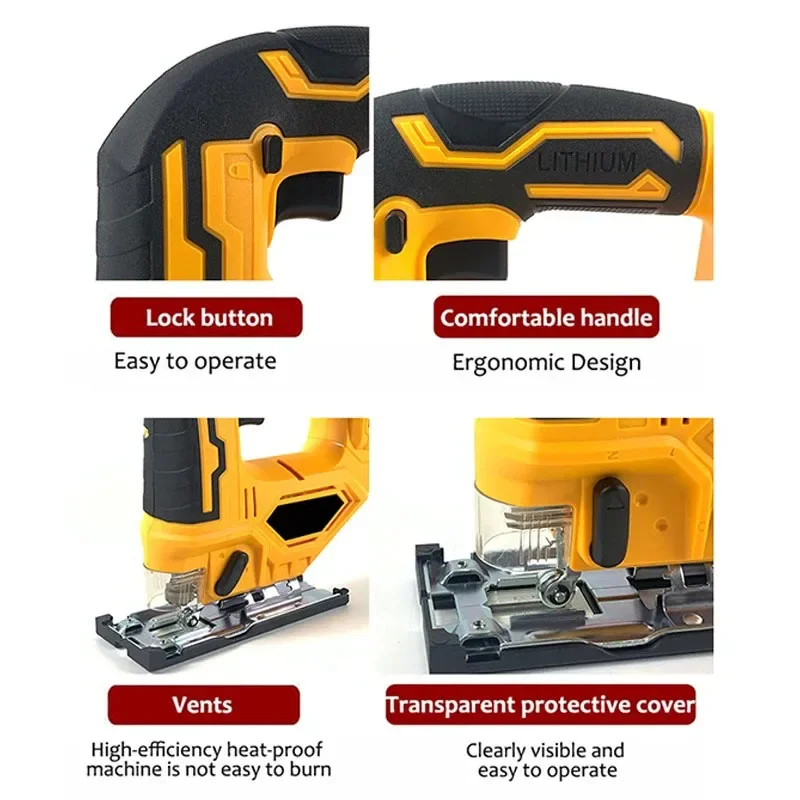 Cordless Electric Jigsaw with Battery - Image 14
