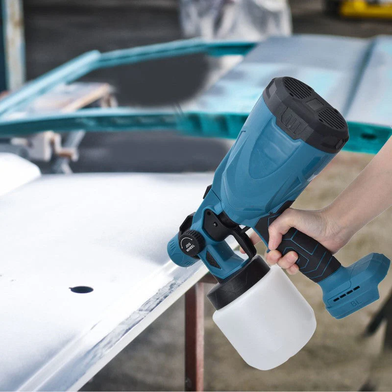 Cordless High Pressure Spray Gun Paint Sprayer Fits Makita 18V Battery - Image 3