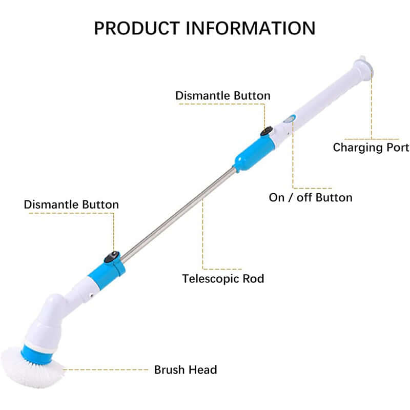 Cordless Scrubber Electric Cleaning Brush - Image 8