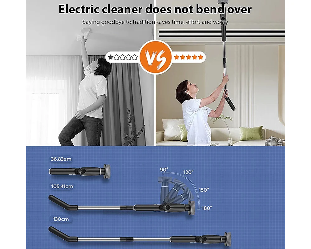 Cordless Scrubber Electric Spin Scrubber - Image 9