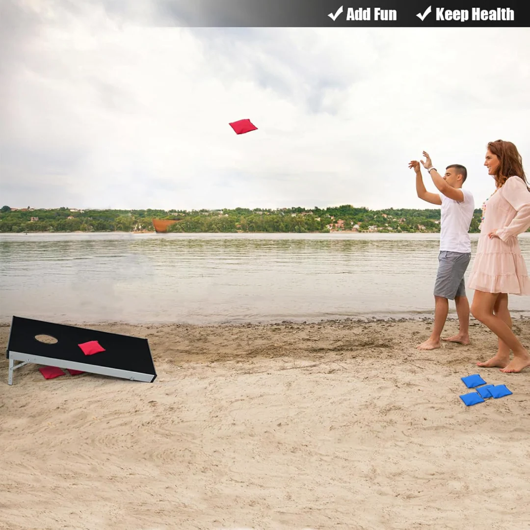 Cornhole Board Game Set Corn Hole bean bag Game Set - Image 4