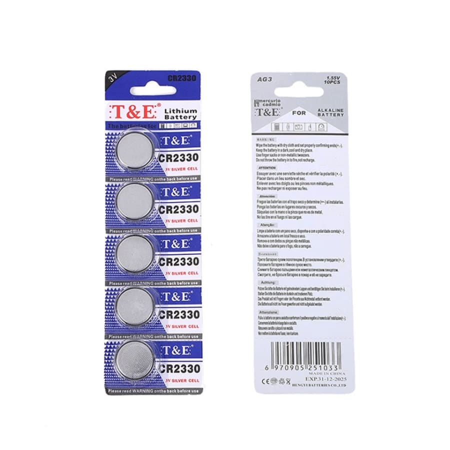 CR2330 Watch Batteries (5 Pack) - Image 2