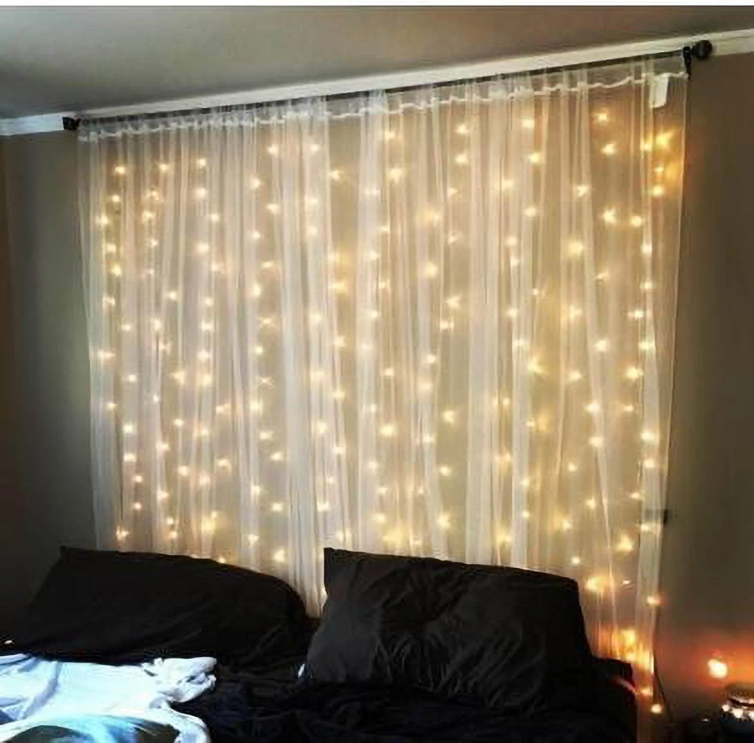 Curtain Lights 3M X 3M Warm White - Image 7