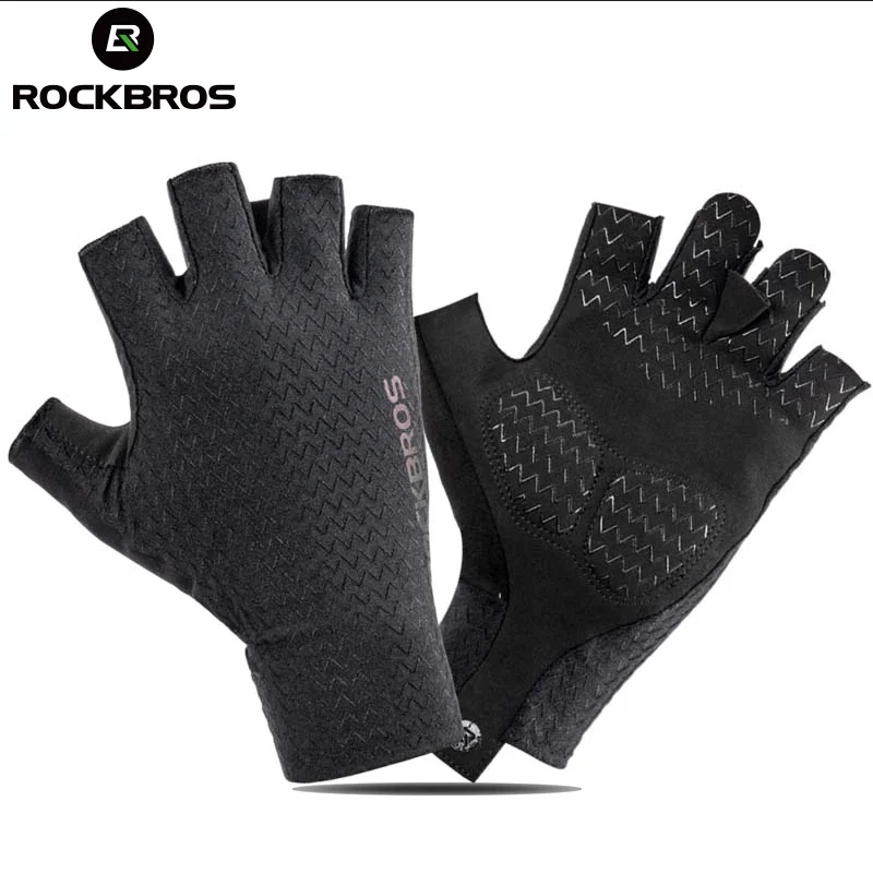 Cycling Half Finger Gloves Breathable Bicycle Fitness Sport Gym Glove Unisex
