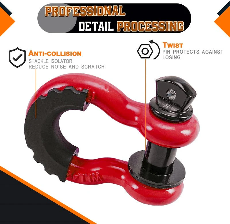 D Ring Shackle for Off-Road Vehicle Recovery - Image 3