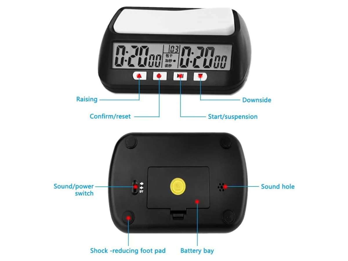 Digital Chess Timer Clock - Image 4