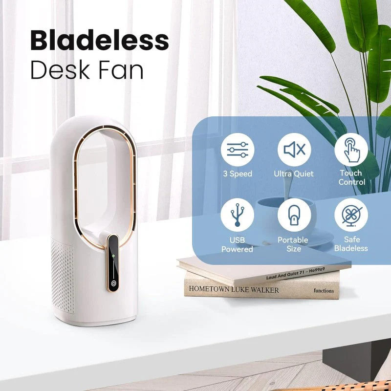 Desk Fan Bladeless Fan - Image 7