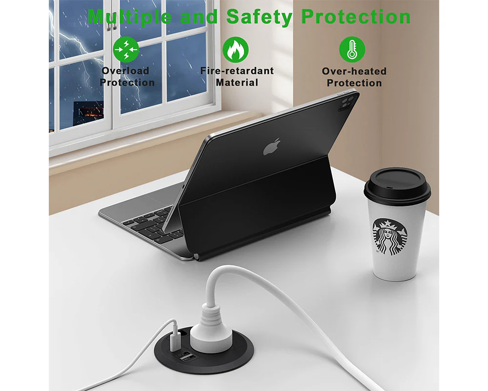 Desk Power Grommet - Image 6