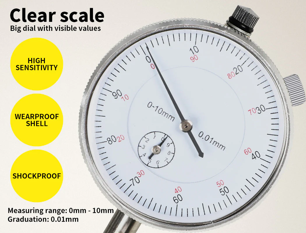 Dial Indicator Gauge with Magnetic Base - Image 7