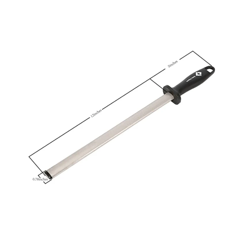 Diamond Carbon Steel Professional Knife Sharpener 12 inch - Image 3