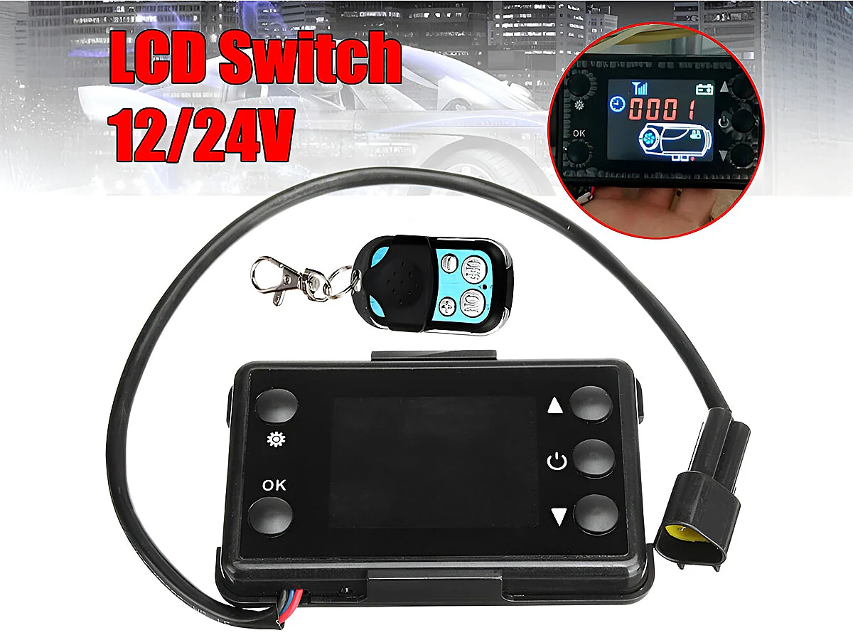 Diesel Air Heater Monitor LCD Switch - Image 13