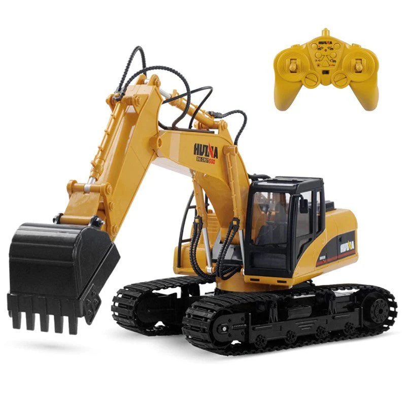 Digger Excavator Juniors Riding Toys Ride-On Car Toy Truck Toddler - Image 2
