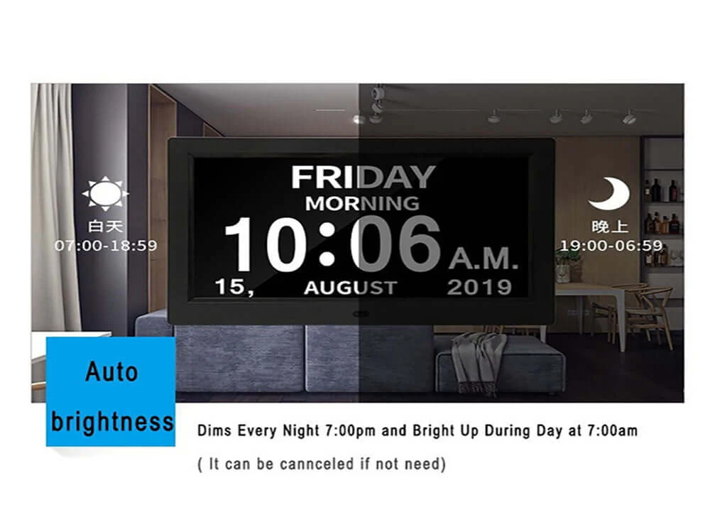 Digital Calendar Alarm Day Clock - Image 5