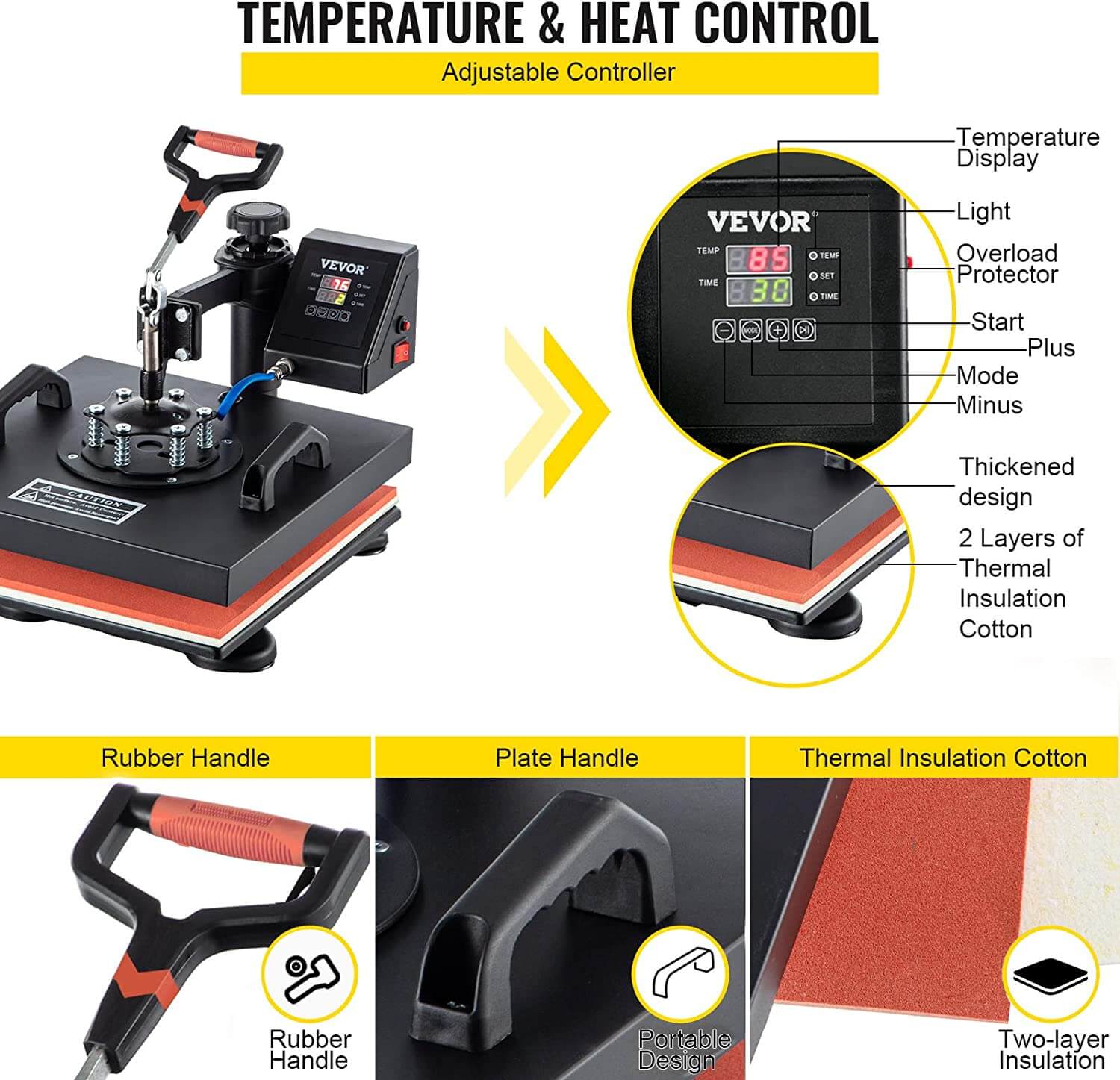 Heat Press Machine Transfer T-Shirt Printer - Image 4