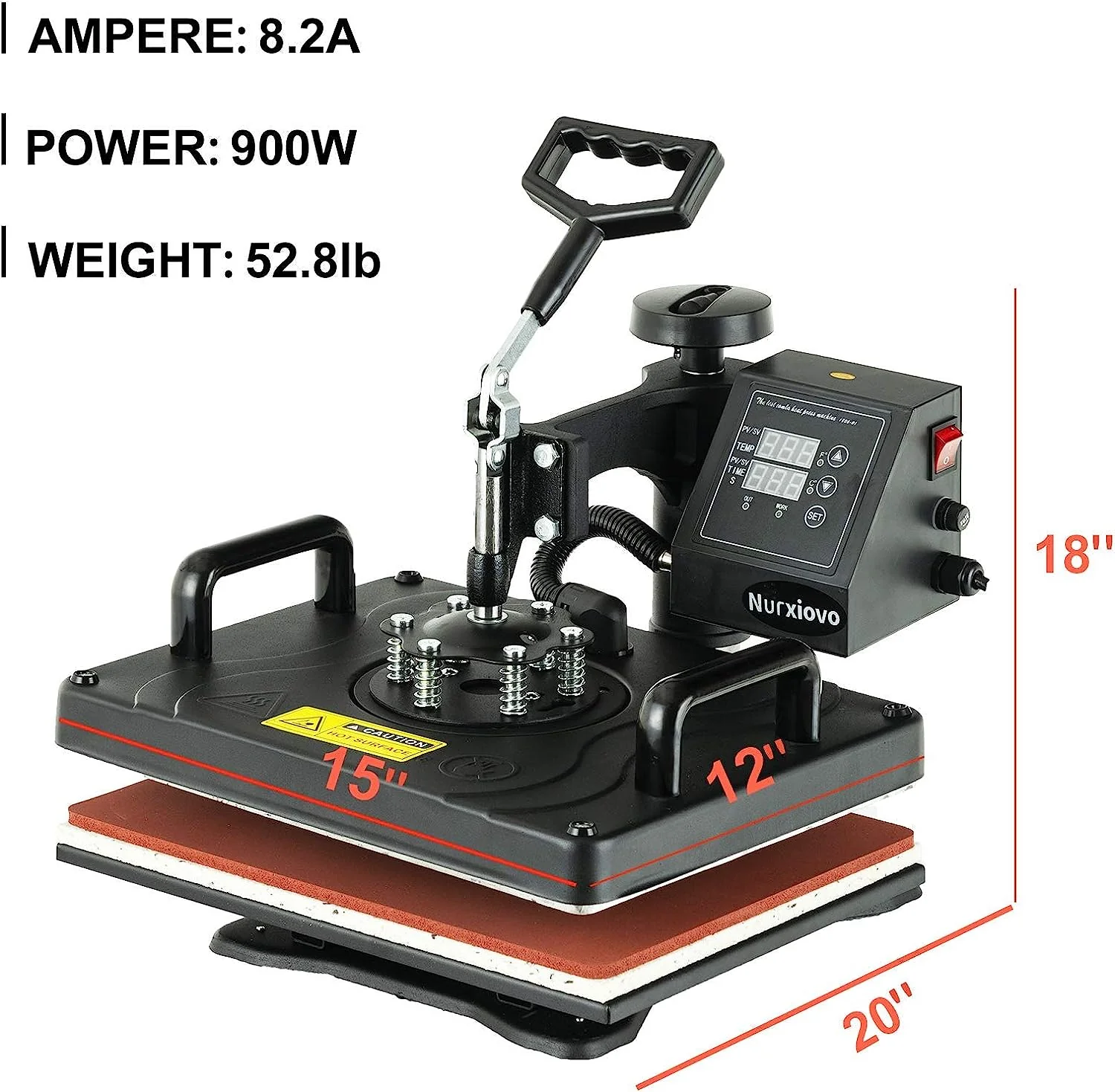 Digital Heat Press Machine Transfer T-Shirt Printer - Image 13