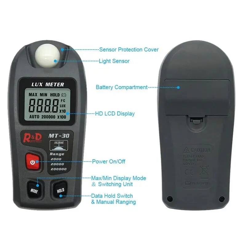 Digital Lux Meter - MT30 - Image 5