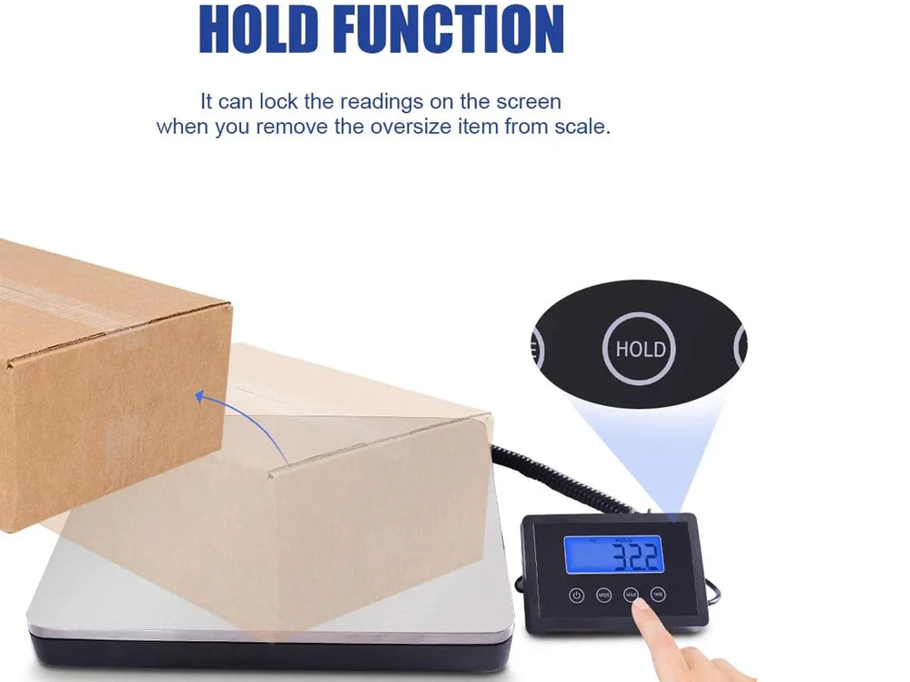 Digital Platform Scale Electronic Scale 180 KG - Image 9