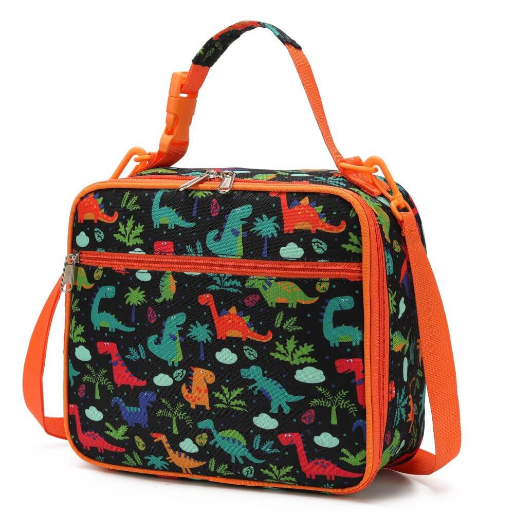 Dinosaur & Spaceship | Large Insulated Lunch Bags for Kids - Image 9