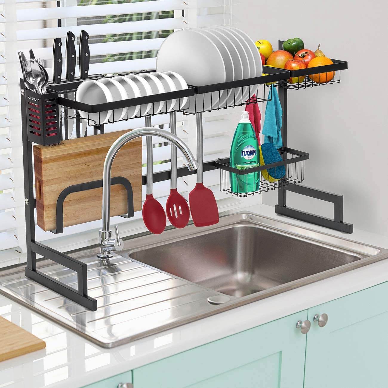 Dish Drying Rack Over Sink Kitchen Supplies - Image 2