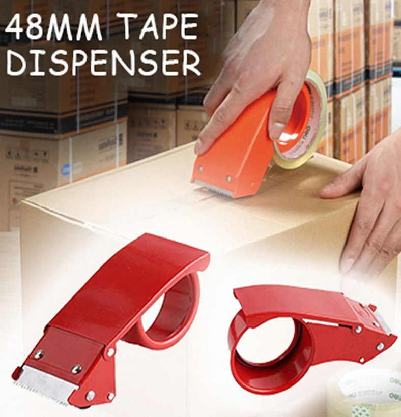 Dispenser CLEARANCE SALE 2 X Brand New Metal Packing Tape Dispenser /Cutter - Image 2