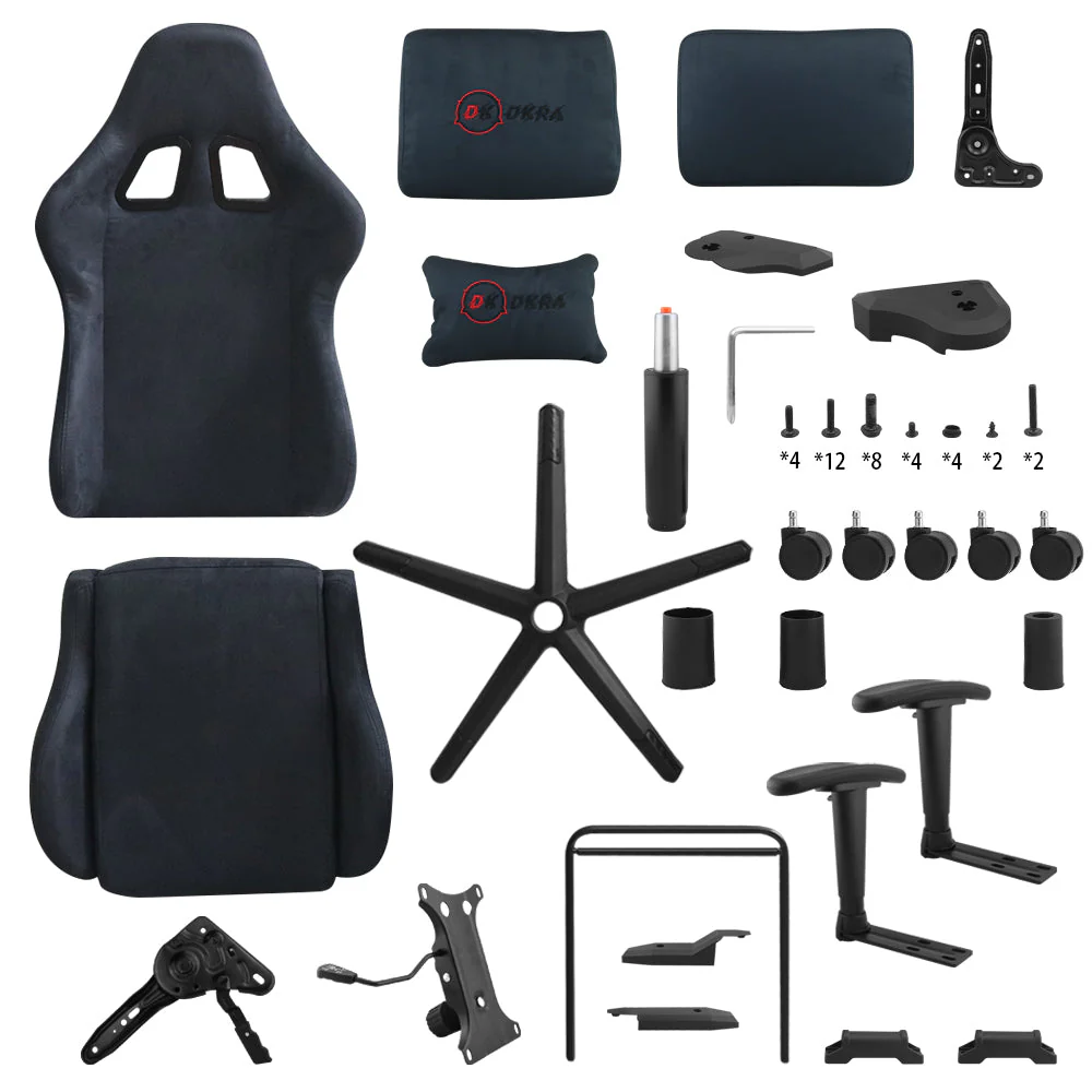 DKRA Gaming Chair Adjustable Rotating Task Chair - Image 4