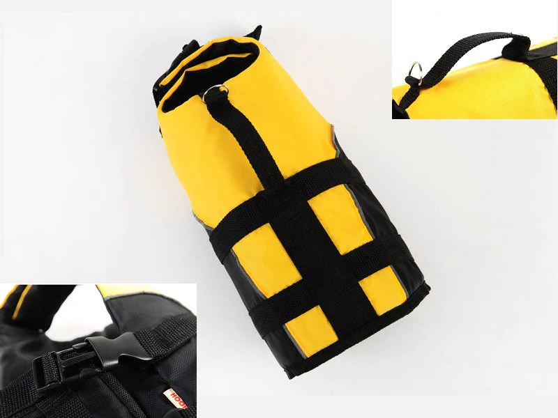 Dog Life Jackets, Reflective & Adjustable Preserver Vest with Enhanced Buoyancy - Image 2