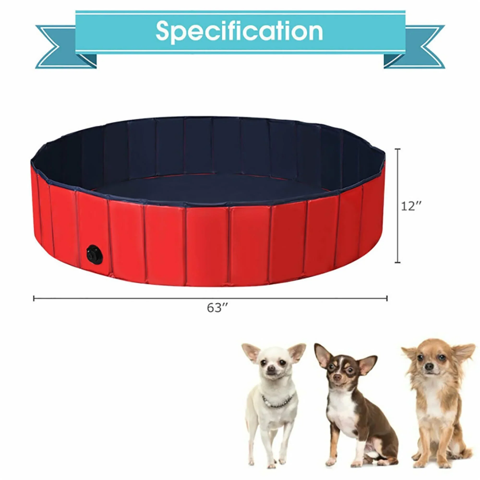 Dog Pet Swimming Pool - Image 2