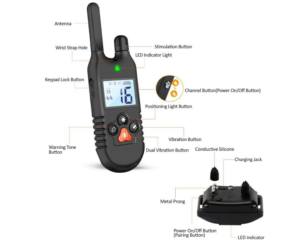 Dog Training Collar with LED Light - Image 4